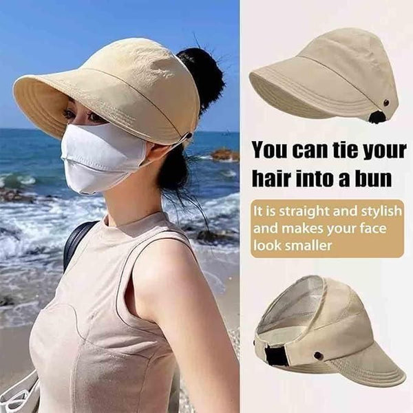 Women's Sun Visor Hat with UV protection