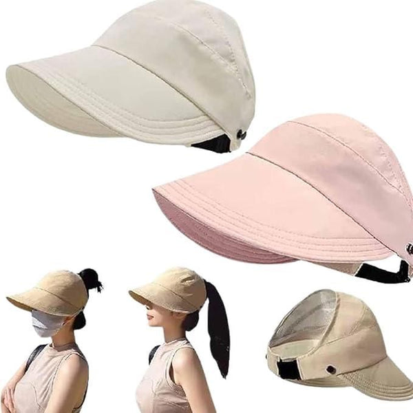Women's Sun Visor Hat with UV protection